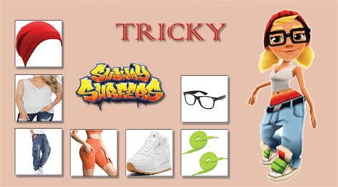 subway surfers costume|subway surfers tricky heart outfit.